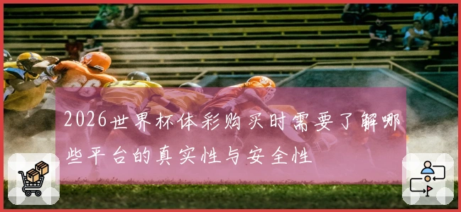 2026世界杯体彩购买时需要了解哪些平台的真实性与安全性